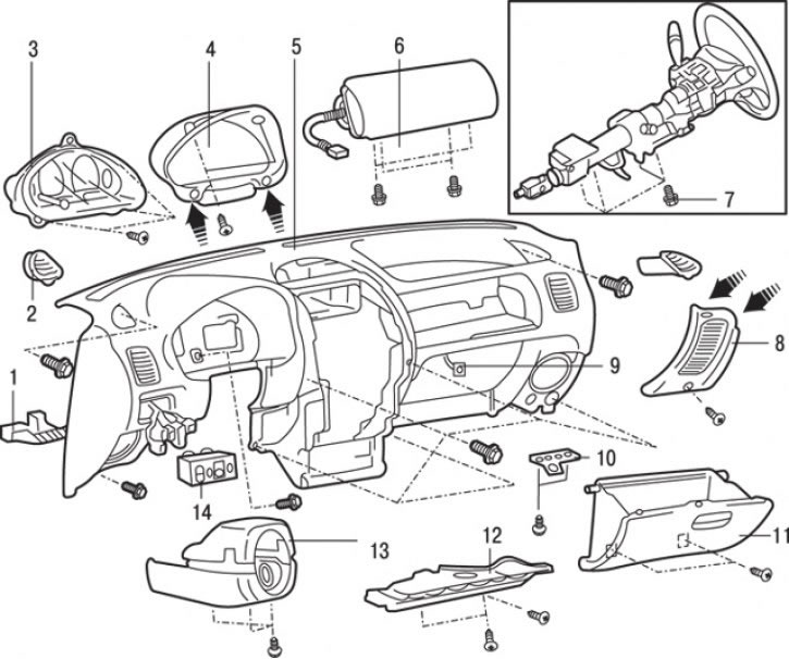 Как снять панель аутлендер 3 Repair of internal elements of the car body Mitsubishi Carisma (1995-2004) Mitsu