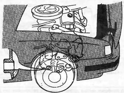25.1. Извлеките пробку механической коробки передач, расположение которой показано на рисунке, -…
