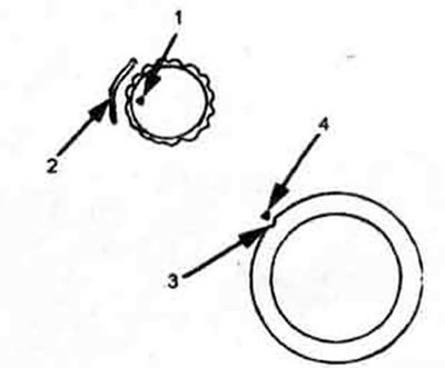 7.23. Перед установкой зубчатого ремня В совместите метки, как показано на иллюстрации - двигатели…