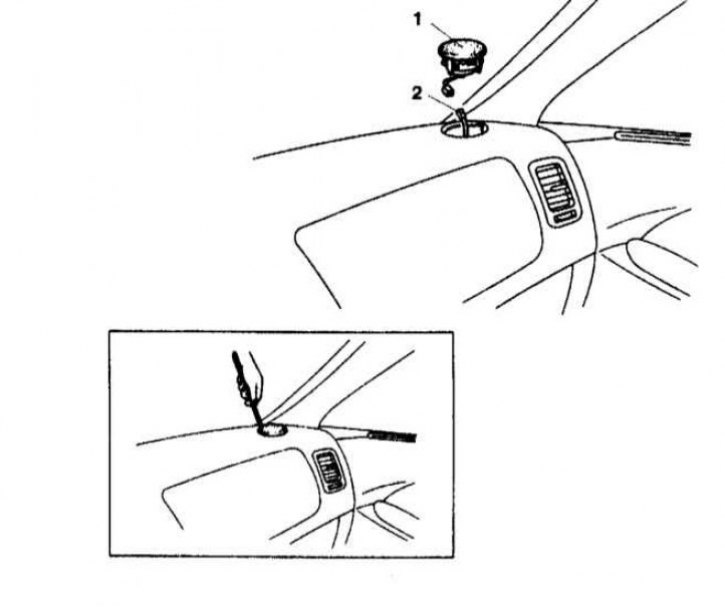 Детали установки передних громкоговорителей