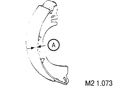 Минимально допустимая толщина накладок: 1,0 мм.