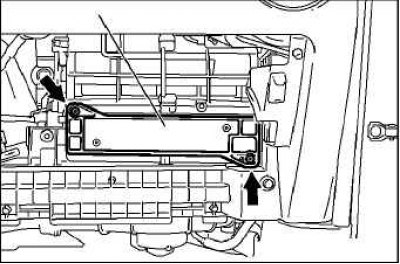 Замена салонного фильтра